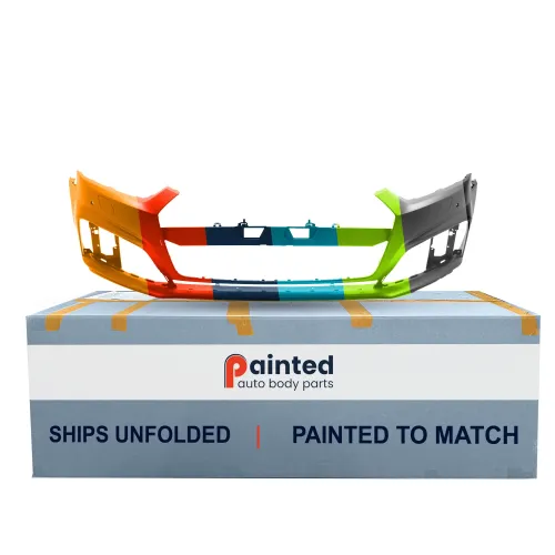 AUDI A5 4DOORS SPORTBACK FRONT BUMPER COVER PRIMED (WO/WASHER)(WO/PK SENSOR)(WO/AUTO PARK)(W/S-LINE) OEM#8W6807065GGRU 2018-2019 PL#AU1000285