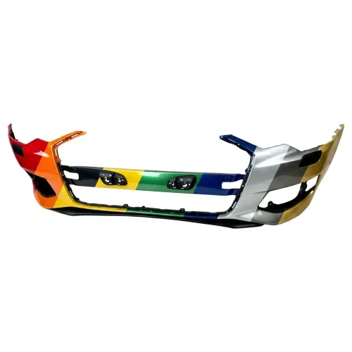 AUDI A6 SEDAN  FRONT BUMPER COVER PRIMED (W/PARALLEL PK ASSIST)(WO/S-LINE) OEM#4K0807065AGRU 2019-2023 PL#AU1000292