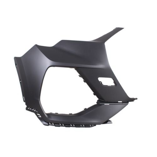 AUDI Q3 FRONT BUMPER SIDE COVER PRIMED RIGHT (Passenger Side) (WO/WASHER)(WO/PARARLLEL PARK)(W/S-LINE) **CAPA** OEM#83A807108FGRU 2019-2023 PL#AU1005105C