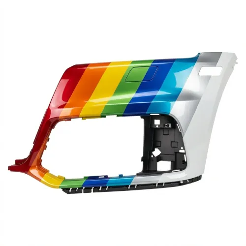 AUDI Q5 / SQ5  FRONT BUMPER COVER PRIMED LEFT (Driver Side) (Q5 WO/S-LINE)(WO/PK SENSOR) OEM#80A807107CGRU 2018-2020 PL#AU1016109