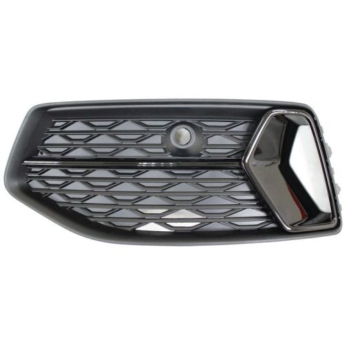 AUDI A6 SEDAN FOG LAMP COVER LEFT (Driver Side) SATIN-BLACK/GLOSS BLACK (WO/S-LINE) OEM#4K0807647DT94 2019-2023 PL#AU1038153