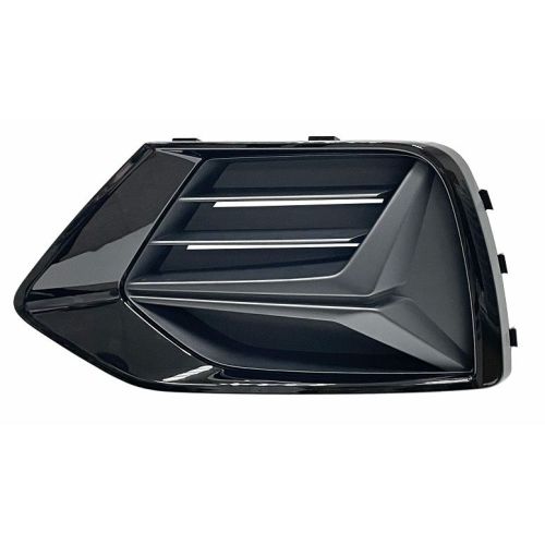 AUDI Q3 FOG LAMP COVER LEFT (Driver Side) BLACK W/GLOSS BLACK FRAME (WO/FOG)(WO/S-LINE) OEM#83A807671T94 2019-2023 PL#AU1038155