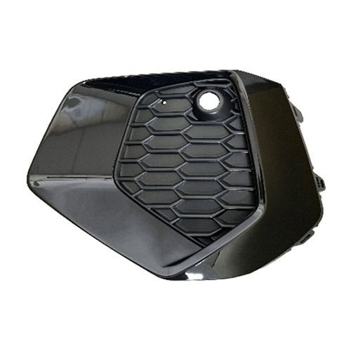 AUDI A3 SEDAN FOG LAMP COVER LEFT (Driver Side) (Driver Side) BLACK W/GLOSS-BLACK FRAME OEM#8Y0807671Y9B 2022-2024 PL#AU1038171