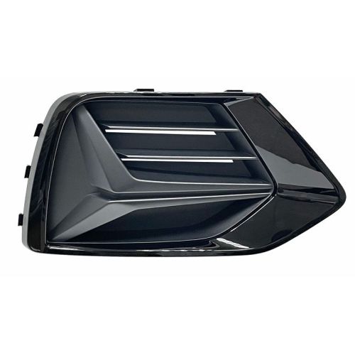 AUDI Q3 FOG LAMP COVER RIGHT (Passenger Side) BLACK W/GLOSS BLACK FRAME (WO/FOG)(WO/S-LINE) OEM#83A807672T94 2019-2023 PL#AU1039155