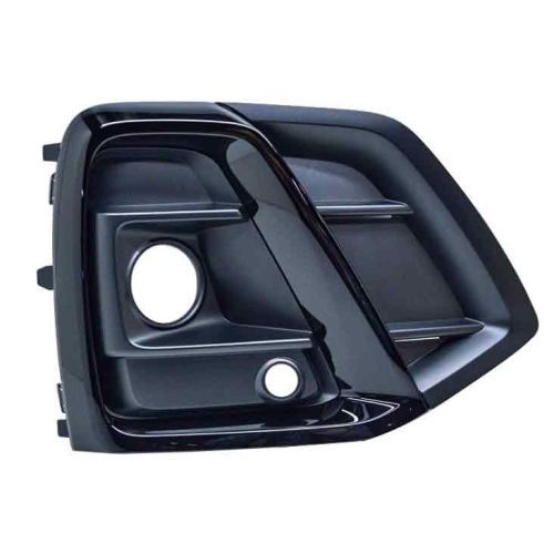 AUDI Q5 / Q5 E / SQ5 FOG LAMP COVER RIGHT (Passenger Side) TXT-BLACK/GLOSS BLACK MLDG (EXC Q5 WO/S-LINE) OEM#80A807680AGBMT 2021-2023 PL#AU1039161