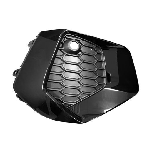 AUDI A3 SEDAN FOG LAMP COVER RIGHT (Passenger Side) BLACK W/GLOSS-BLACK FRAME OEM#8Y0807672Y9B 2022-2024 PL#AU1039171