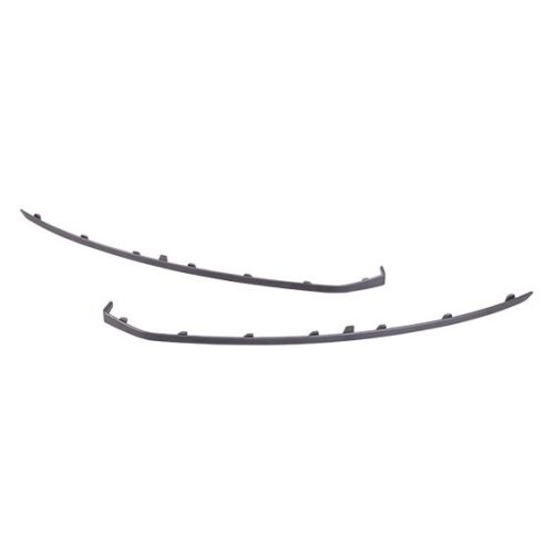 AUDI A3 SEDAN FRONT BUMPER COVER MOLDING RIGHT (Passenger Side) MAT-BLK OEM#8V5807534A 2017-2020 PL#AU1047103