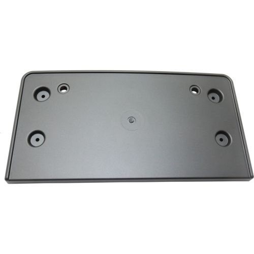 AUDI A4 SEDAN / WAGON FRONT LICENSE PLATE BRACKET DARK-GRAY OEM#8K0807285E1QP 2013-2016 PL#AU1068108