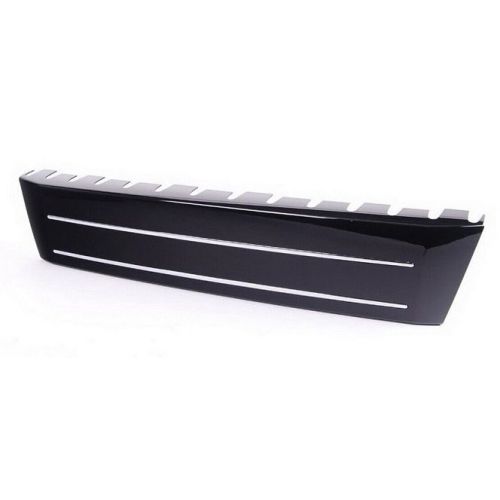 AUDI Q5 / SQ5 FRONT LICENSE PLATE TRIM CHROME/GLOSS-BLACK (WO/SENSOR)(WO/LICENSE PLATE)(WO/ S-LINE) OEM#8R0807287DT94 2013-2017 PL#AU1068132