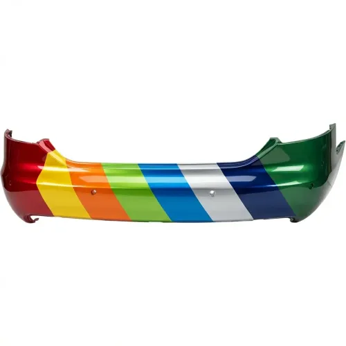 AUDI A6 SEDAN /WAGON REAR BUMPER COVER PRIMED (SEDAN) (W/ PARK AID) OEM#4F5807303CGRU 2005-2008 PL#AU1100159