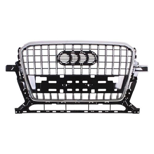 AUDI Q5 / SQ5 GRILLE GLOSS BLACK W/CHROME MLDG (WO/SLINE) OEM#8R0853651AFT94 2013-2017 PL#AU1200137