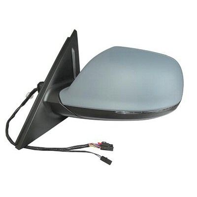 AUDI Q5 / SQ5 DOOR MIRROR LEFT (Driver Side) PWR/HTD/SIGNAL (WO/PUDDLE/DIMMING/LANE WARNING) OEM#8R1857409F01C-FPM 2009-2017 PL#AU1320120