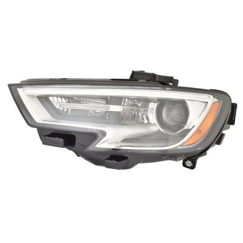 AUDI A3 E-TRON HEAD LAMP UNIT LEFT (Driver Side) (HID) **CAPA** OEM#8V0941043K 2017-2018 PL#AU2518112C