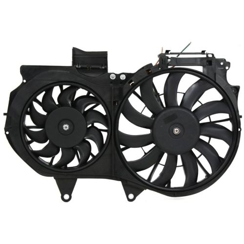 AUDI A4 CONVERTIBLE  RADIATOR & A/C FAN ASSY (1.8L)(DUAL FAN) OEM#8E0121207F-PFM 2003-2006 PL#AU3115107