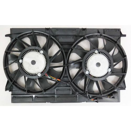 AUDI Q7 / SQ7 RADIATOR & A/C FAN ASSY (DUAL FAN)(W/BRUSHLESS MOTOR)(EXC SQ7 4.0L) OEM#8W0121207C-PFM 2017-2023 PL#AU3115119