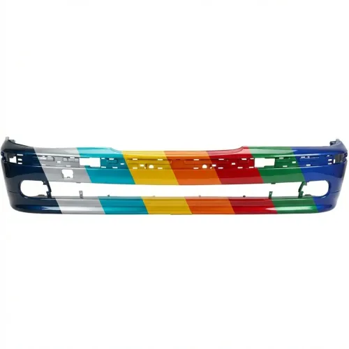 BMW BMW 5 SERIES FRONT BUMPER COVER PRM(W/O HEAD/LAMP WASHER)(W/ F/L BRKT)(W/O M PKG) OEM#51117005950 2001-2003 PL#BM1000132