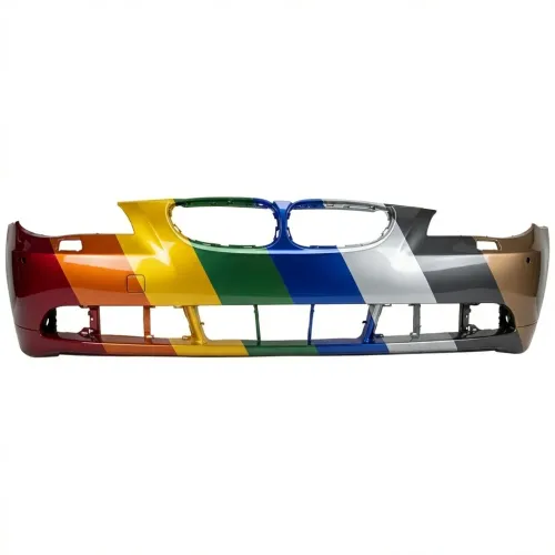 BMW BMW 5 SERIES (SEDAN) FRONT BUMPER COVER PRIMED (W/O M PKG)(W/O SENSOR) OEM#51117111739 2004-2007 PL#BM1000154