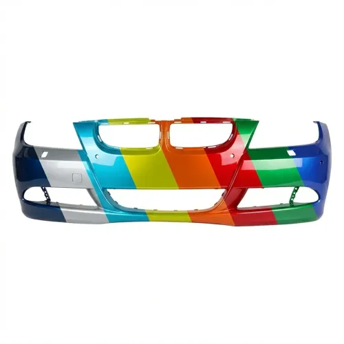 BMW BMW 3 (SEDAN) FRONT BUMPER COVER PRIMED (W/SENSOR)(W/WASHER) OEM#51117170053 2006-2008 PL#BM1000177