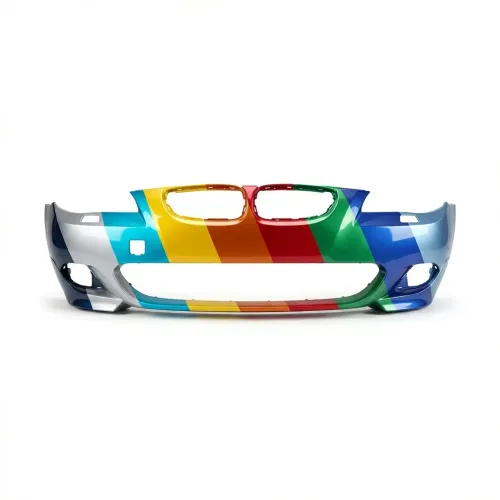 BMW BMW 5 SERIES (SEDAN)  FRONT BUMPER COVER PRIMED (W/M PKG)(W/SENSOR) OEM#51117897208 2004-2007 PL#BM1000181