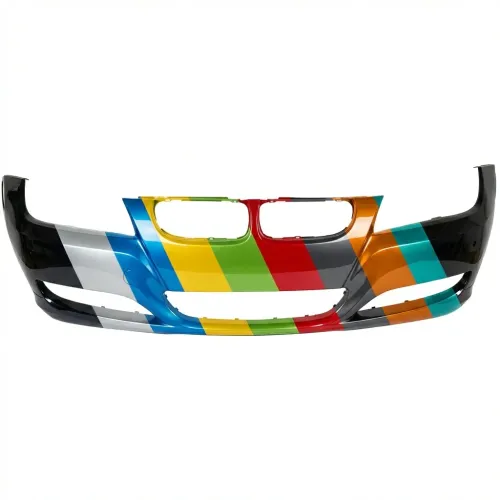BMW BMW 3 (SEDAN)  FRONT BUMPER COVER PRIMED (W/ SENSOR)(WO/WASHER)(WO/M) OEM#51117226710 2009-2011 PL#BM1000210