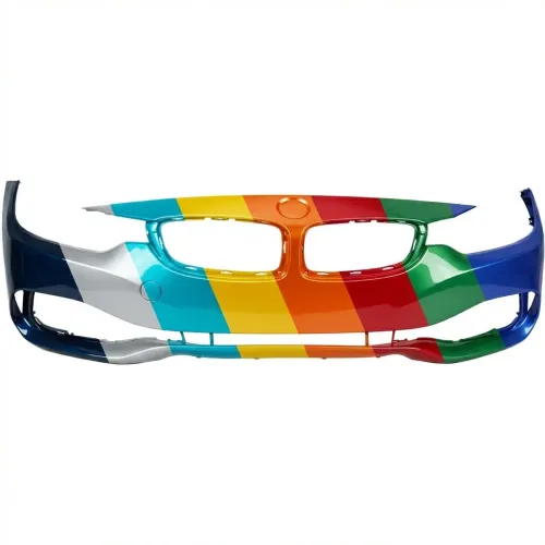 BMW BMW 4 (2DOORS/CONV)  FRONT BUMPER COVER PRIMED (WO/M SPORT) WOWASHER WO/PK SENSOR OEM#51117363276 2014-2020 PL#BM1000331