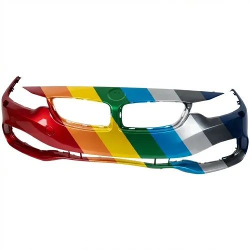 BMW BMW 4 (2DOORS/COUPE)  FRONT BUMPER COVER PRIMED (WO/M SPORT) W/ WASHER WO/PK SENSOR OEM#51117363284 2014-2020 PL#BM1000389