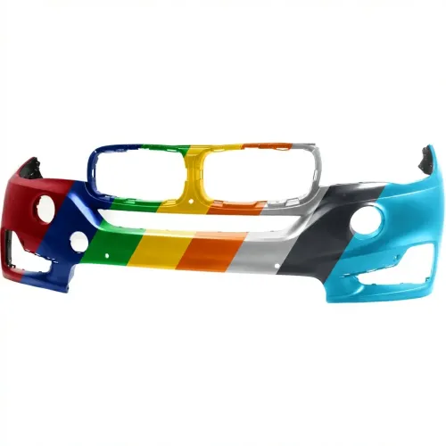 BMW BMW X5  FRONT BUMPER COVER PRIMED (WO/HL WASH)(W/6 SENSOR)(W/SURND VIEW)(WO/M SPT)**CAPA** OEM#51117378617 2014-2018 PL#BM1000396C