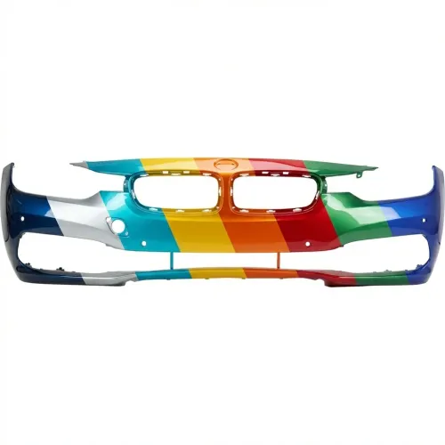 BMW BMW 3 (SEDAN) HYBRID FRONT BUMPER COVER PRIMED WO/WASH WO/M SPORT (STANDARD)**CAPA** OEM#51117445105 2016-2018 PL#BM1000425C