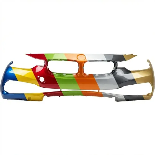 BMW BMW 3 (SEDAN) HYBRID FRONT BUMPER COVER PRIMED WO/WASHER WO/M SPORT (LUXURY)**CAPA** OEM#51117445131 2016-2018 PL#BM1000427C