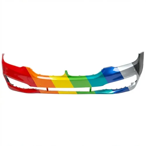BMW BMW 5 SERIES (SEDAN)  FRONT BUMPER COVER PRIMED (WO/WASJER)(W/SENSOR)(WO/PK ASSIST)(530/540)(WO/M PKG)**CAPA** OEM#51117427444 2017-2020 PL#BM1000468C