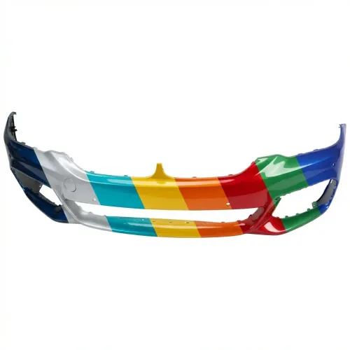 BMW BMW 5 SERIES (SEDAN)  FRONT BUMPER COVER PRIMED (WO/WASJER)(W/SENSOR)(W/PK ASSIST)(530/540 W/M)(M550) OEM#51118069076 2017-2020 PL#BM1000470