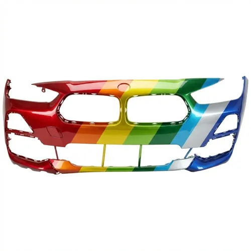 BMW BMW X2  FRONT BUMPER COVER PRIMED (WO/HL WASHER)(WO/SENSOR)(28i WO/M SPORT) OEM#51117499465 2018-2023 PL#BM1000500