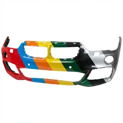 BMW BMW X1  FRONT BUMPER COVER PRIMED (W/WASHER)(W/SENSOR)(W/M PKG) OEM#51118072773 2017-2019 PL#BM1000539
