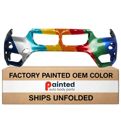 2016-2018 BMW X1 Front bumper upper CAPA  OEM# 51117453566 PL# BM1014101C