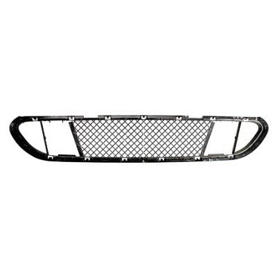 BMW BMW 5 SERIES (WAGON) FRONT BUMPER GRILLE CENTER BLACK (W/SPORT PKG) OEM#51117896586 2006-2010 PL#BM1036114