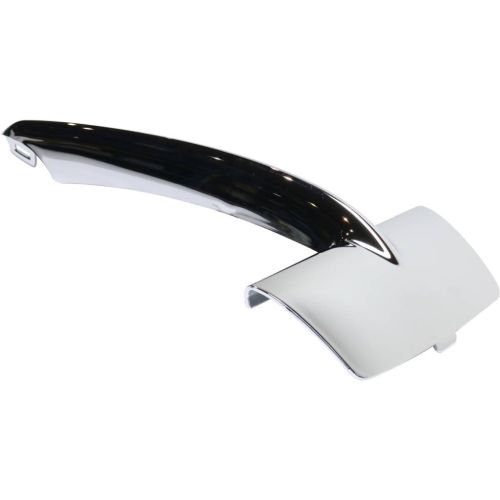 BMW BMW X5 FRONT BUMPER GRILLE INSERT LEFT (Driver Side) CHROME (LUXURY LINE) OEM#51117325395 2014-2018 PL#BM1038153