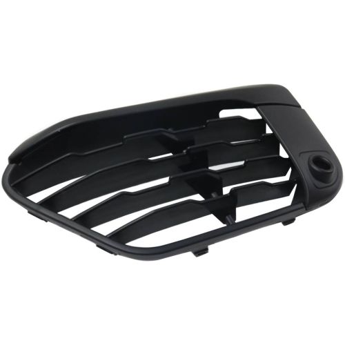 BMW BMW X1  FRONT BUMPER GRILLE LEFT (Driver Side) BUMPERLK W/SILVER MLDG (WO/SENSOR)(WO/M PKG) OEM#51117453979 2016-2019 PL#BM1038204