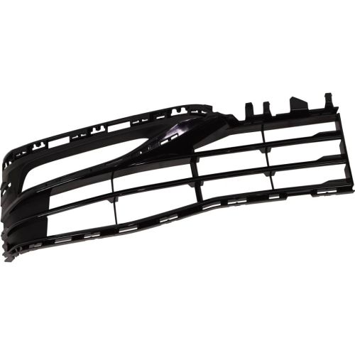 BMW BMW 5 SERIES HYBRID FRONT BUMPER GRILLE OUTER RIGHT (Passenger Side) BLACK (W/LUXURY) (WO/M PKG) OEM#51117385278 2018-2020 PL#BM1039195