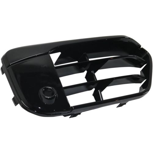 BMW BMW X1  FRONT BUMPER GRILLE RIGHT (Passenger Side) GLOSS-BLACK (W/SENSOR)(SPORT LINE) OEM#51117453984 2016-2019 PL#BM1039202