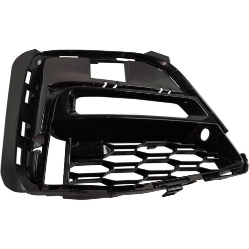 BMW BMW 3 SEDAN (330i/330e/M340i) FOG LAMP COVER RIGHT (Passenger Side) BLACK (330i W/M SPORT) **CAPA** OEM#51118069372 2019-2022 PL#BM1039211C