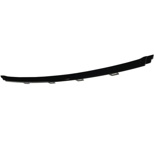 BMW BMW 3 (SEDAN) HYBRID FRONT BUMPER CENTER LOWER MOLDING BRIGHT (Passenger Side) BLACK (WO/M SPORT) OEM#51117396831 2016-2018 PL#BM1044112