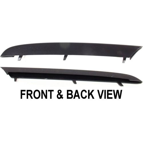 BMW BMW 3 (WAGON)  FRONT BUMPER LOWER FINISHER OUTER LEFT (Driver Side) (BLACK)(325/328) OEM#51117134091 2006-2008 PL#BM1046115