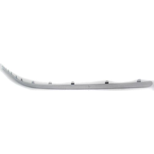 BMW BMW 7 SERIES FRONT BUMPER OUTER COVER UPPER MLDG RIGHT (Passenger Side) CHROME (745Li/760Li) OEM#51117033476 2002-2005 PL#BM1047121