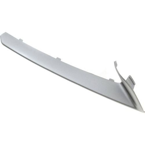BMW BMW 5 SERIES (SEDAN) FRONT BUMPER GRILLE MOLDING RIGHT (Passenger Side) SILVER (W/FOG)(STANDARD) OEM#51117331766 2014-2016 PL#BM1047131