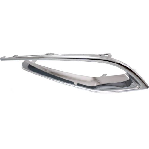 BMW BMW 5 SERIES (SEDAN) FRONT BUMPER GRILLE MOLDING RIGHT (Passenger Side) CHROME (LUXUARY LINE) OEM#51117331770 2014-2016 PL#BM1047134