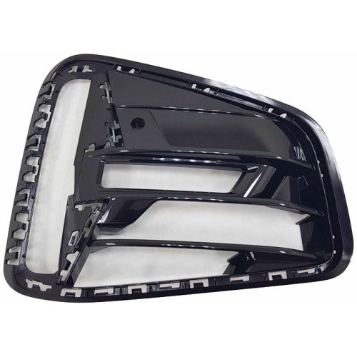 BMW BMW 4 CONVERTIBLE FRONT BUMPER SIDE GRILLE RIGHT (Passenger Side) GLOSS-BLACK (430i W/M SPORT) OEM#51118076732 2021-2024 PL#BM1047160
