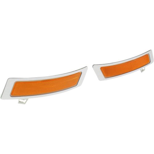 BMW BMW X5 FRONT BUMPER SIDE REFLECTOR KIT (RH&LH)(WO/SIDE CAMERA)(EXC M MDL)**CAPA** OEM#63147274433 2011-2013 PL#BM1084103C