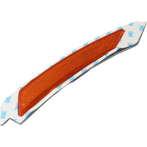 BMW BMW 3 (SEDAN) FRONT BUMPER REFLECTOR RIGHT (Passenger Side)**CAPA** OEM#63147205398 2006-2011 PL#BM1085102C