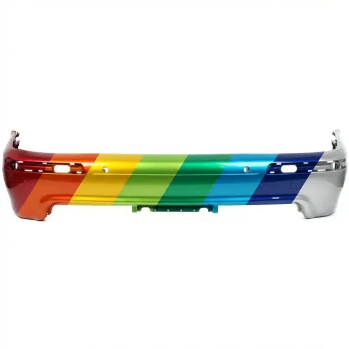 BMW BMW M5  REAR BUMPER COVER PRIMED (W/MLDG Hole & Sensor) OEM#51122498489 2000-2003 PL#BM1100122