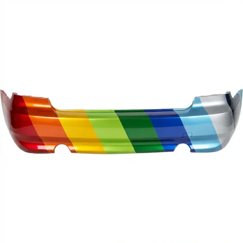 BMW BMW 3 (CONVERTIBLE) REAR BUMPER COVER PRIMED (W/ SENSOR)(DUAL EXHAUST)(WO/M PKG)**CAPA** OEM#51127161505 2007-2010 PL#BM1100169C